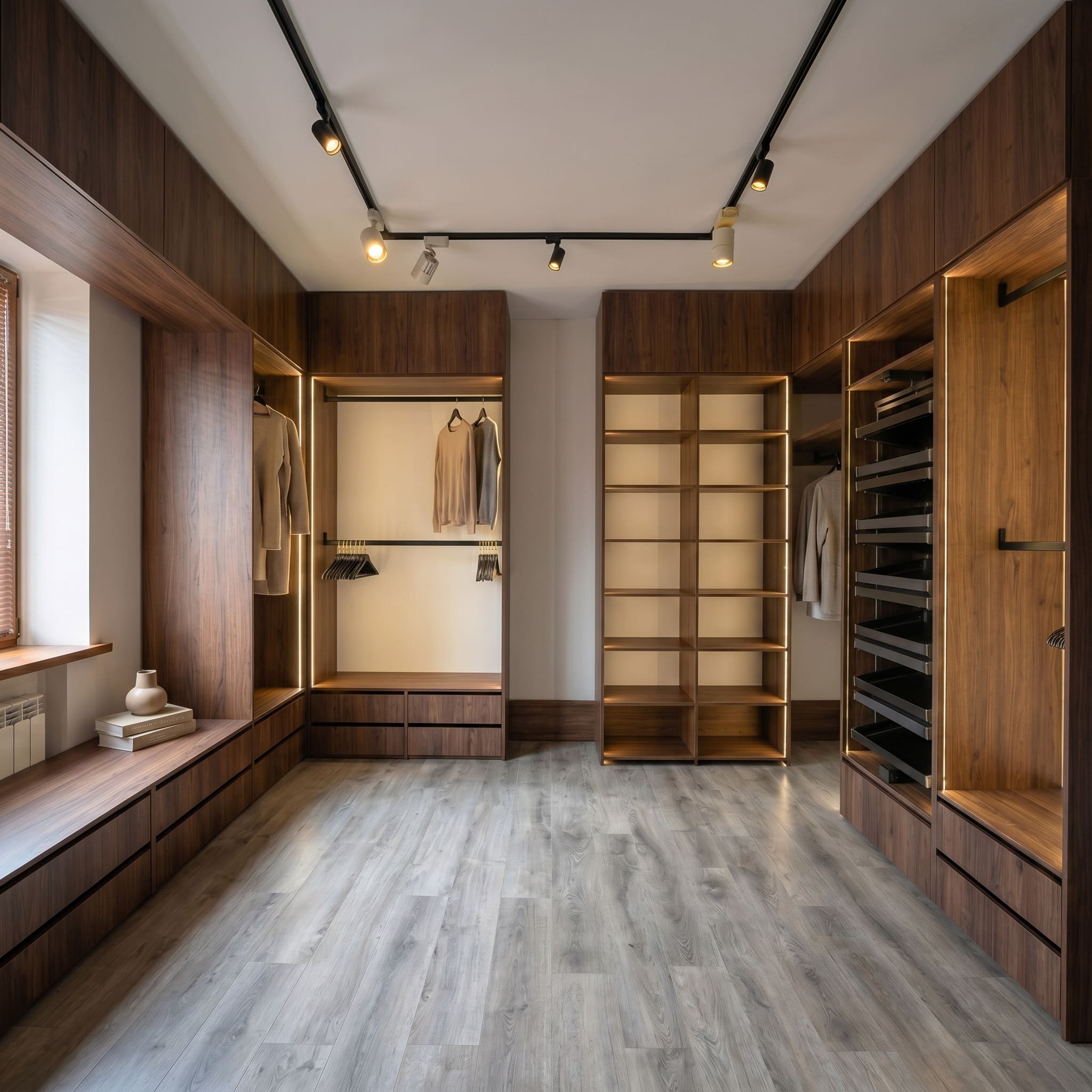 NOIR WALNUT WARDROBE
