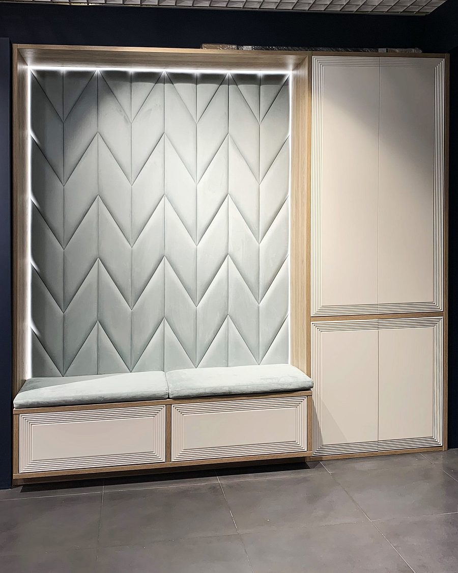 SILVER CHEVRON Прихожая — общий вид
